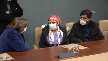 Pitbull saldırısına uğrayan kızın ailesine Başkan Şahin'den ziyaret