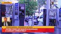 “Están yendo de Iguazú a Eldorado a cargar combustible