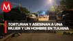 Hallan dos cuerpos torturados en Baja California