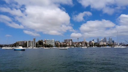 Sydney Harbour Time Lapse.