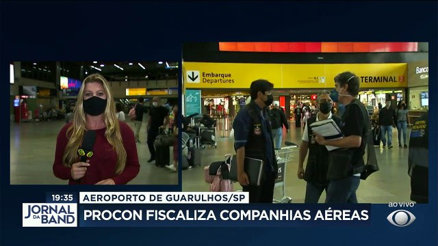 Fiscais atuaram para ajudar passageiros de voos cancelados da Itapemirim e também clientes de outras companhias, que enfrentaram atrasos.