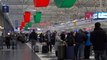 Airports busy with holiday travelers