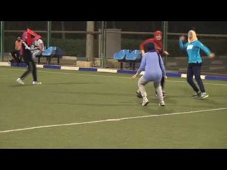 فريق بنات الوطن "كيداهم" يفوز على فريق الأشباح بركلات الجزاء.. دي مش كورة دي "كيداهم"