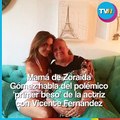 Mamá de Zoraida Gómez rompe el silencio sobre el polémico beso entre su hija y Vicente Fernández