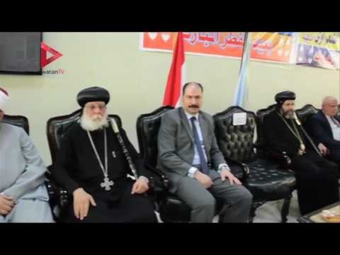 محافظ الدقهلية يستقبل المهنئين بعيد الفطر المبارك باستاد المنصورة