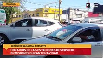 Horarios de las estaciones de servicio en Misiones durante Navidad