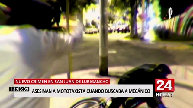 SJL: joven es asesinado a balazos por sicarios en taller mecánico