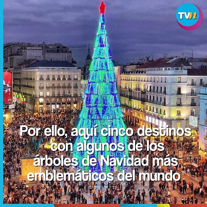 Los 5 árboles de Navidad más famosos del mundo