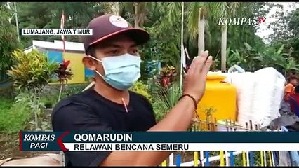 Baliho Puan Maharani Bertebaran di Sepanjang Jalan Menuju Lokasi Pengungsi Bencana Semeru