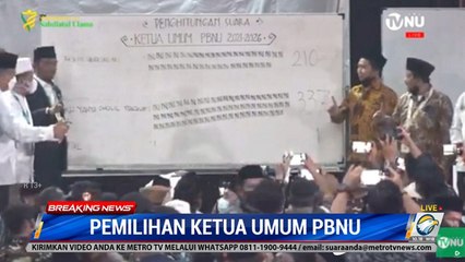 Gus Yahya Terpilih sebagai Ketum PBNU Periode 2021-2026