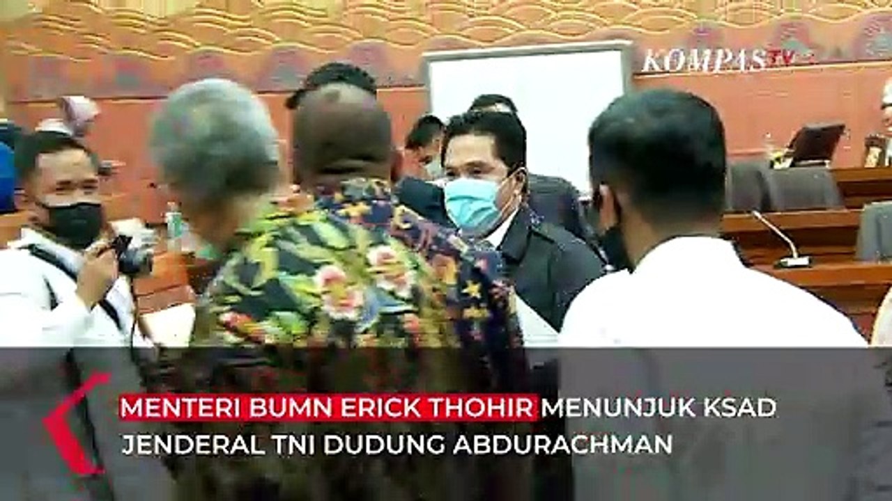 Erick Thohir Tunjuk KSAD Dudung Gantikan Jenderal Andika Jadi Komut Pindad