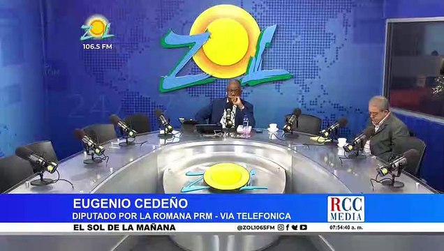 Eugenio Cedeño sobre la aprobación del código penal: “Depende del PLD”