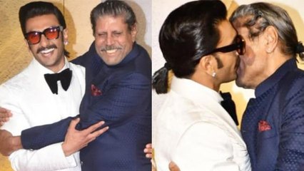 Ranveer Singh Kapil Dev का सरेआम Lip Lock Video Viral,चौंका देगी वजह | Boldsky