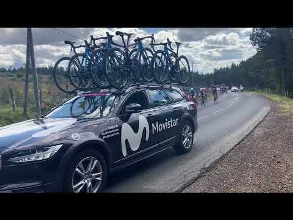 Passage des cyclistes à la 4e étape du Tour de l'Ardèche Féminin 2021 (3)
