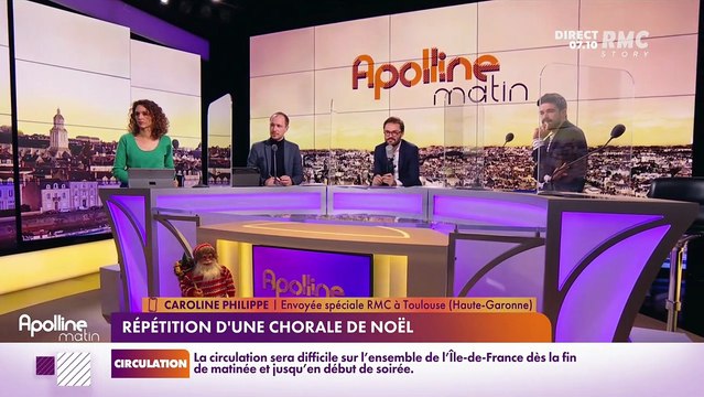 RMC chez vous : Répétition d'une chorale de Noël - 24/12