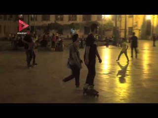 "إجازة يوليو" بمجمع التحرير.. عجل وكرة قدم وباتيناج