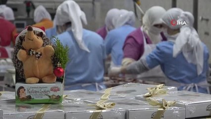 Enerjide deposu kestane şekeri yılbaşında sofraları süslemeye hazır