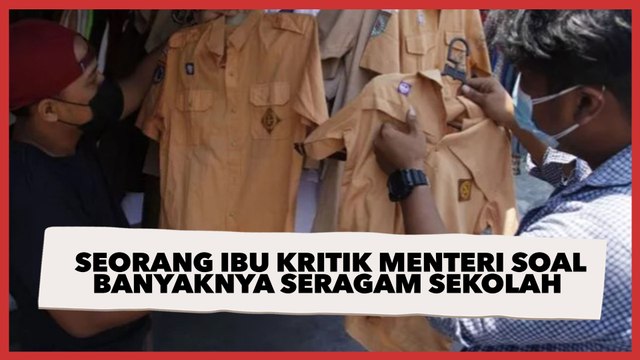 Tuai Pro Kontra Warganet, Seorang Ibu Kritik Menteri soal Banyaknya Seragam Sekolah Anak