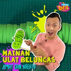 Kelas DIY: Mainan Ulat Beluncas