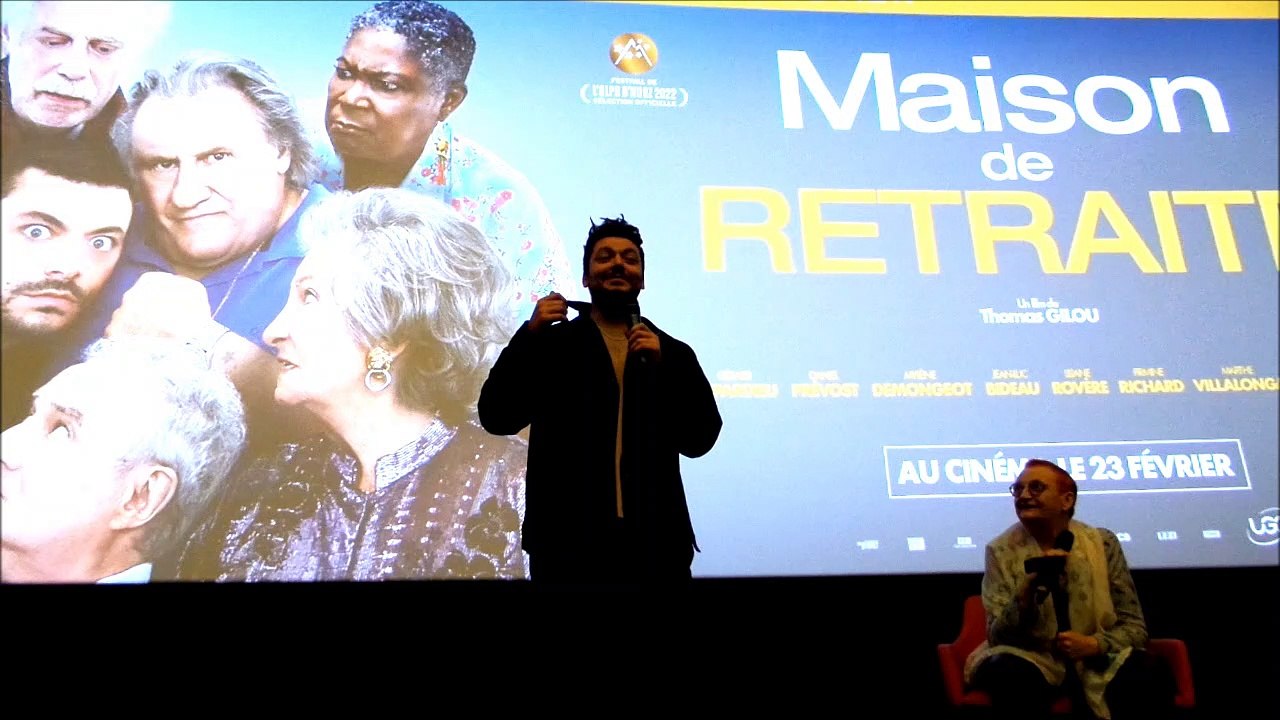 Kev ADAMS, à l' avant première du film : MAISON DE RETRAITE