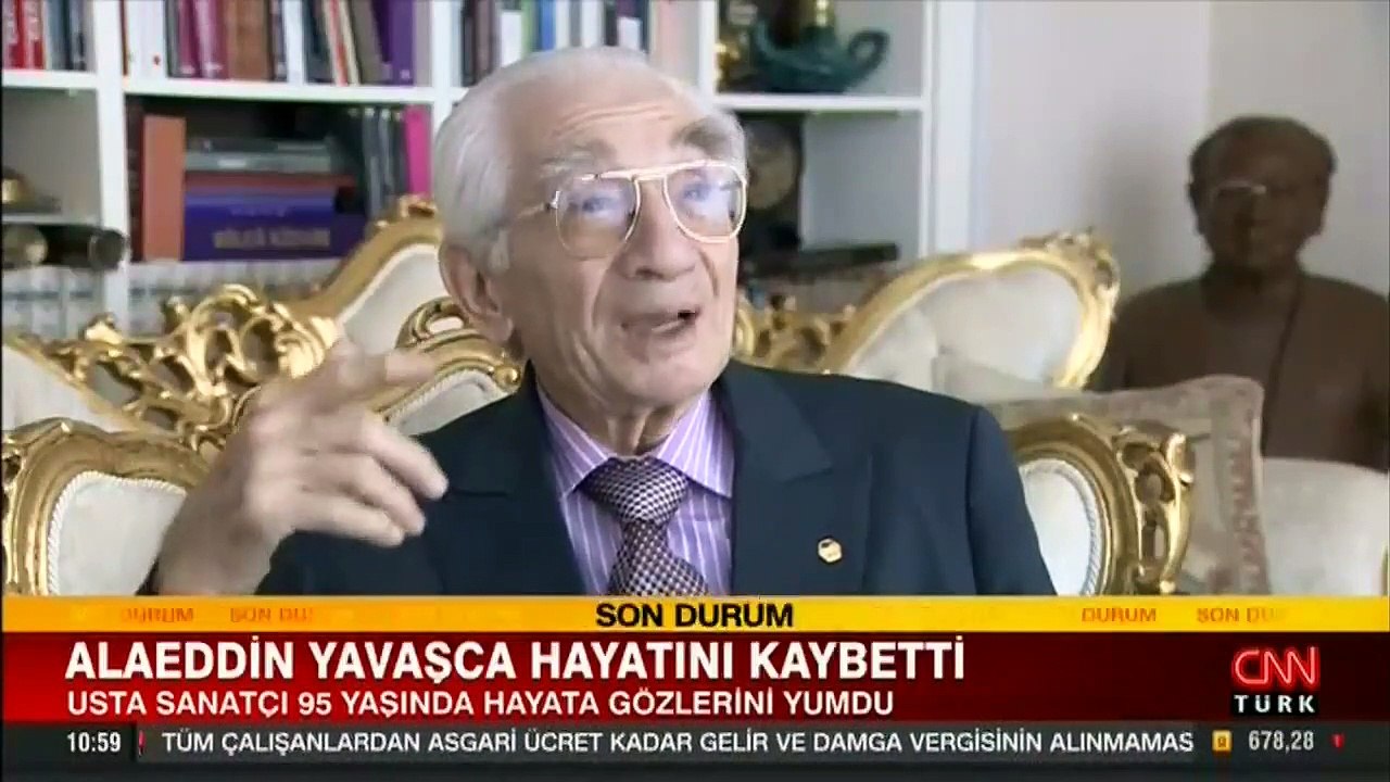 Devlet sanatçısı Prof. Dr. Alaeddin Yavaşca hayatını kaybetti