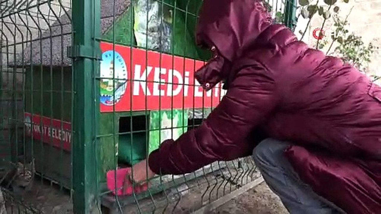 Soğuk havada onları unutmadı, yürekleri ısıttı