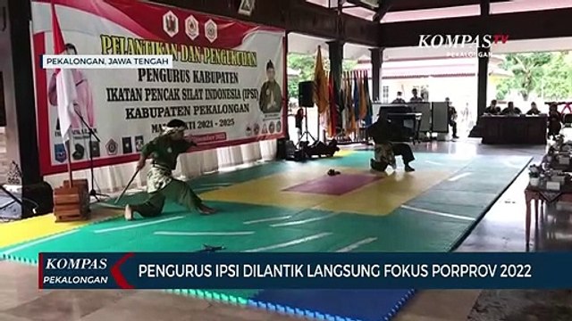 Pengurus IPSI Kab. Pekalongan Dilantik, Langsung Fokus Pada Porprov 2022