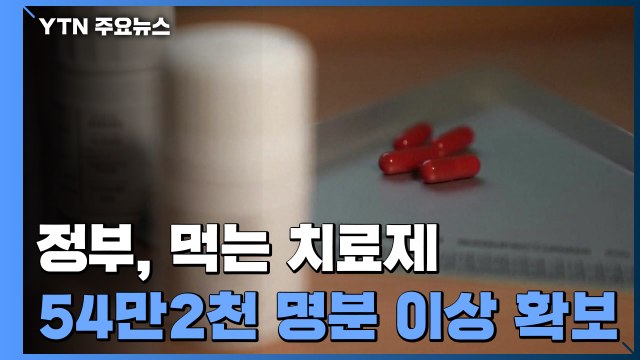 먹는 치료제 54만2천 명분 이상 확보...다음 달 도입 / YTN