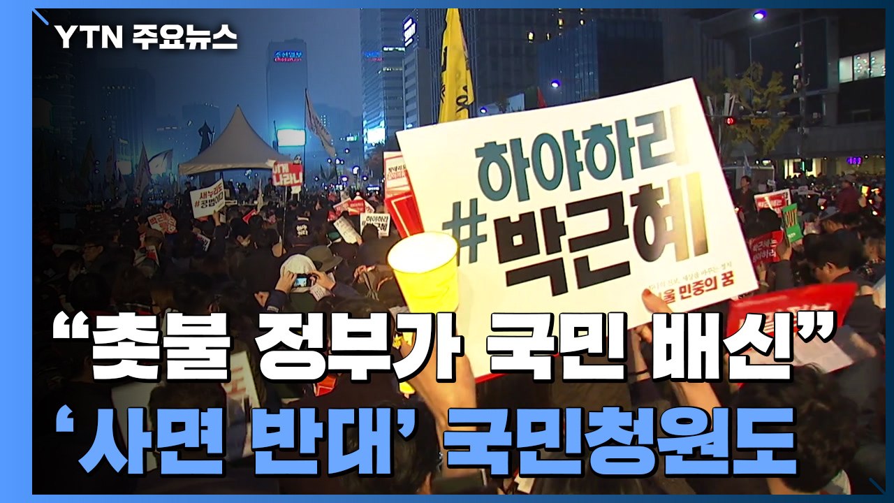 시민단체 "'촛불 정부'가 국민 배신"...'사면 반대' 국민청원도 / YTN