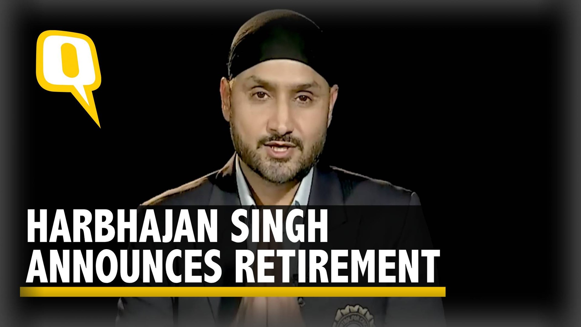 All Good Things Come to An End': Harbhajan Singh Announces Retirement From  All Forms Of Cricket - video Dailymotion