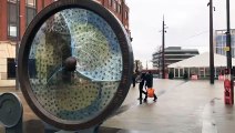 Vandalism of Sunderland's Keel Square wheel
