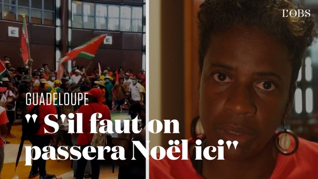S'il faut on passera Noël ici : les Guadeloupéens en attentes de négociations après l'invasion du conseil régional