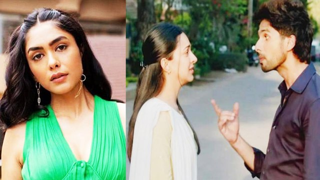 Mrunal Thakur Slapped Shahid Kapoor After Talking To Kiara Advani