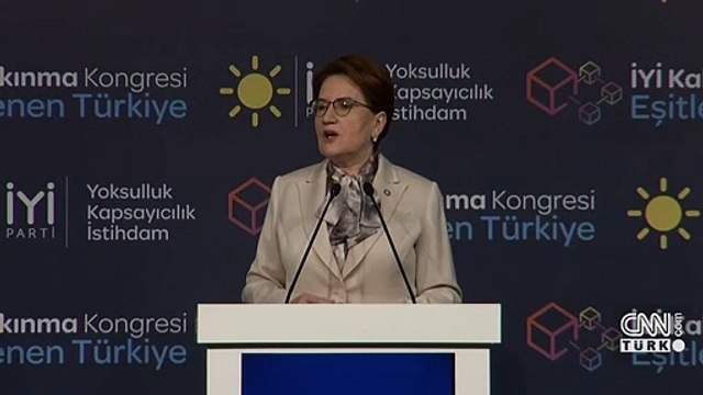 Akşener: Ülkemizin çözülemeyecek sorunu yok