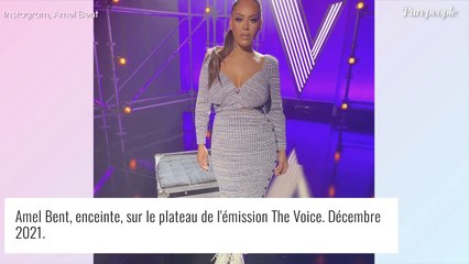 Amel Bent enceinte : sublime avec son ventre arrondi, la coach de The Voice irradie