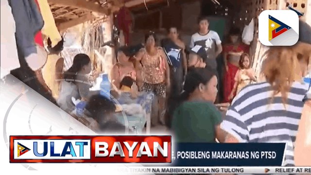 Mga biktima ng bagyong Odette, posibleng makaranas ng PTSD; Mga paraan upang maagapan ito, inilatag ng isang eksperto