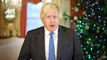 El primer ministro británico, Boris Johnson, pide más vacunaciones en su mensaje navideño