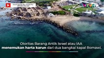 Bangkai Kapal Harta Karun Ditemukan di Laut Mediterania