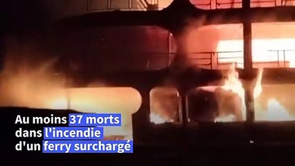 Bangladesh: au moins 37 morts dans l'incendie d'un ferry