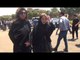 بوسي شلبي وشهيرة ورجاء حسين وبوسي يواسين سميرة عبدالعزيز أثناء تشييع جثمان زوجها