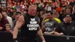 Brock Lesnar goes berserk at the ringside area_ Raw, March 3, 2014 ( 720 X 1280 )