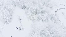 KASTAMONU - Batı Karadeniz'de Başkent EDAŞ ekiplerinin karda arızaları giderme mücadelesi