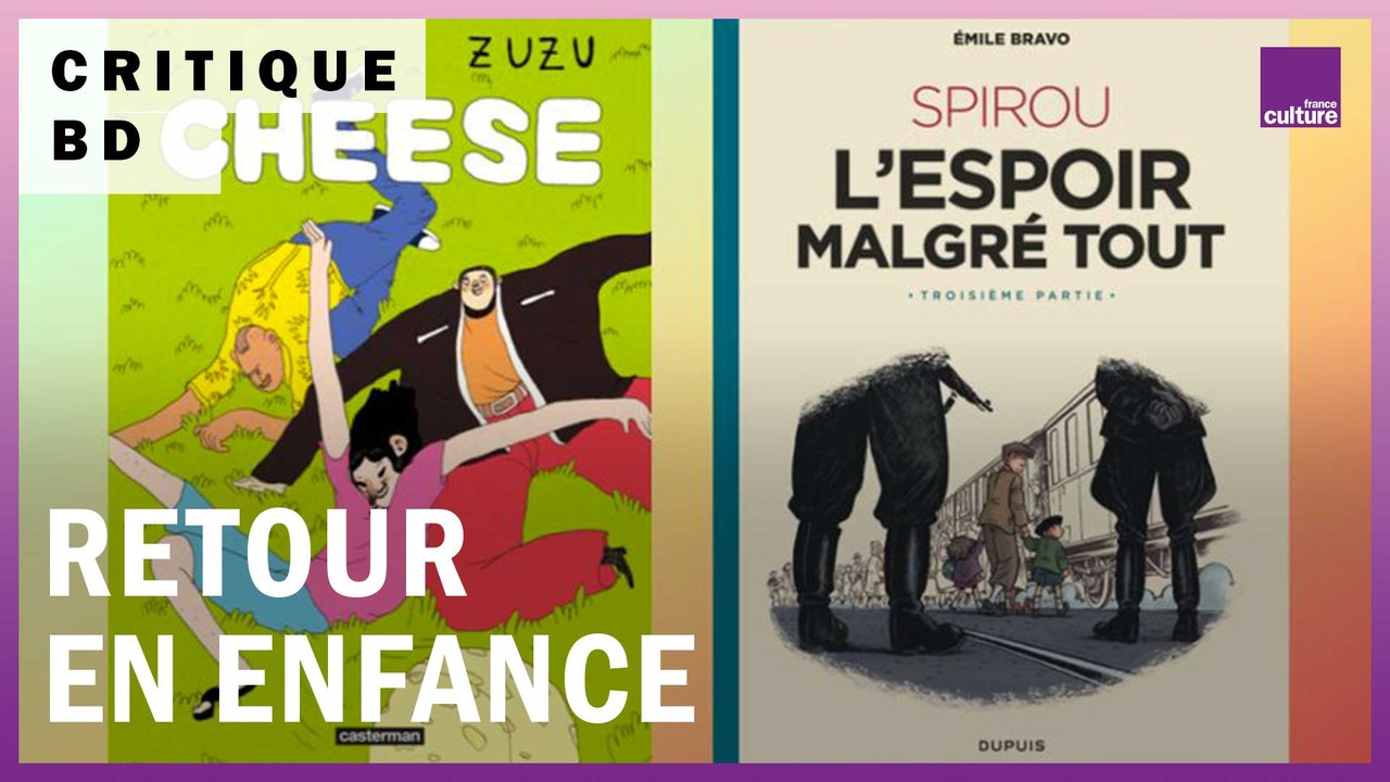 Bande dessinée : "Cheese" de Zuzu et "Spirou, l’espoir malgré tout – Troisième partie" d’Émile Bravo