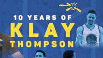 Klay Thompson - 10 years of making a splash