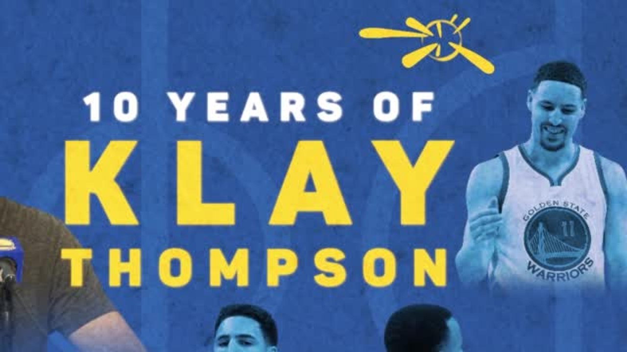 Klay Thompson - 10 years of making a splash
