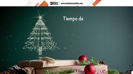 ¡Misiones Online les desea feliz Navidad!