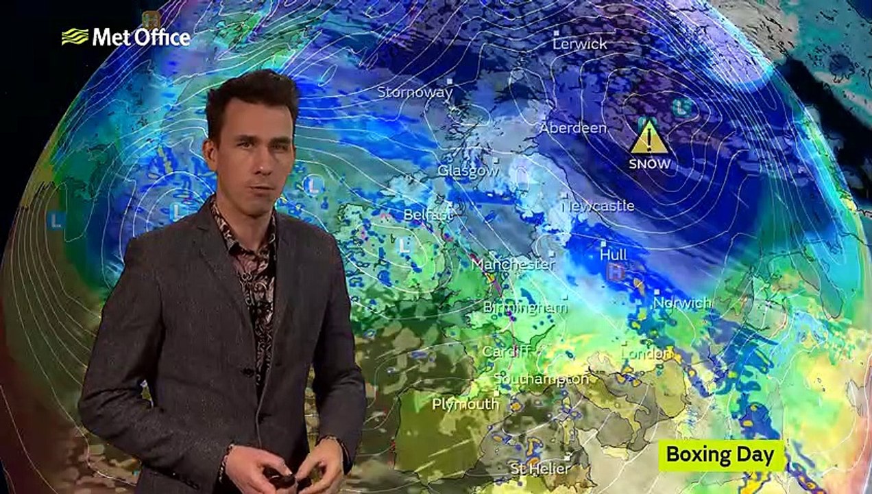 Weekend UK Weather - Christmas Day, Boxing Day and beyond | 24 December 2021