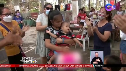 Mga sinalanta ng bagyo, magno-noche buena sa evacuation center | SONA