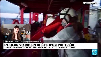 Méditerranée : l'Ocean Viking en quête d'un port sûr, une semaine après avoir sauvé 114 migrants