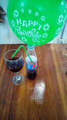 experiment Pepsi bottle balloon and straw.